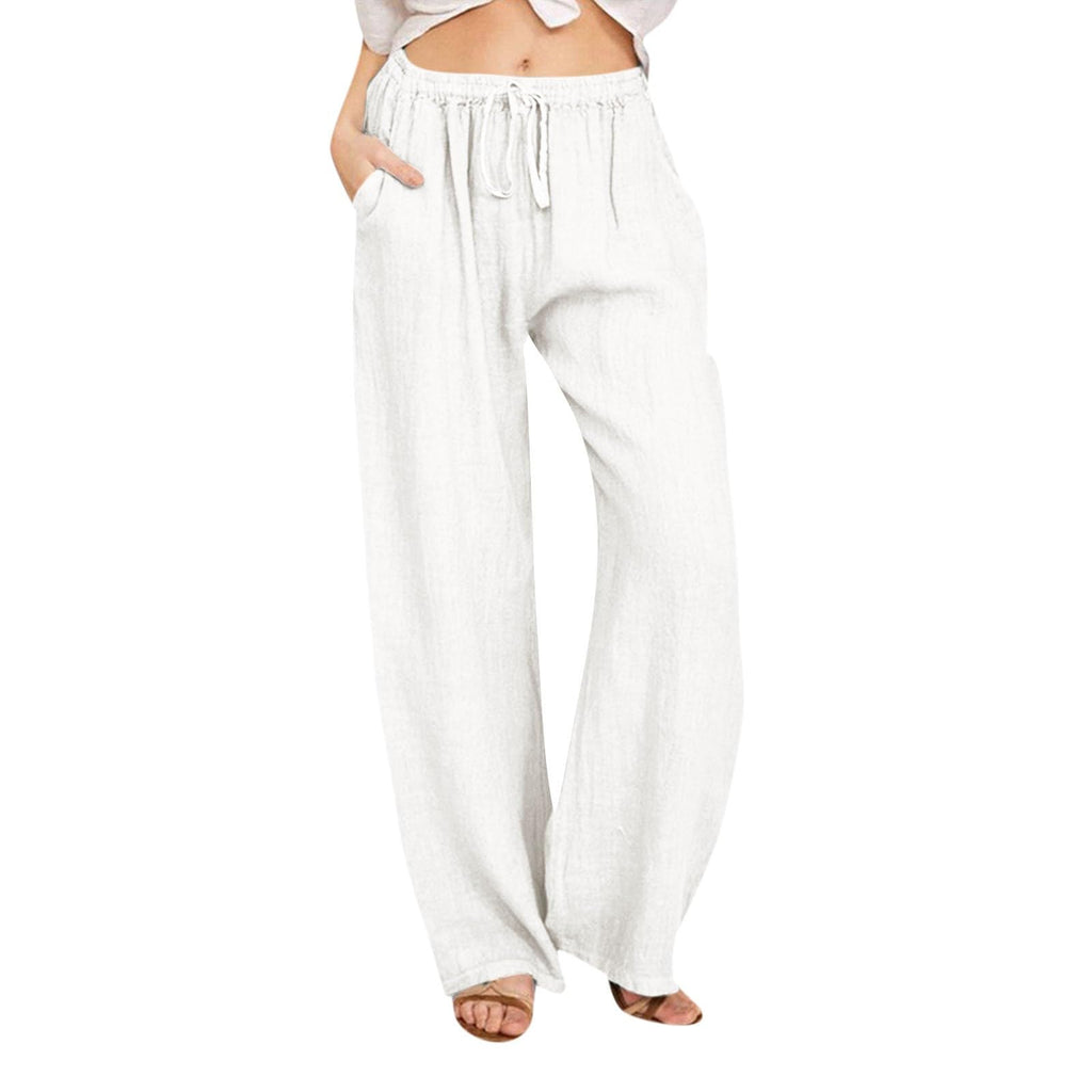 ANNE Linen Pants Women Summer Trousers Pants