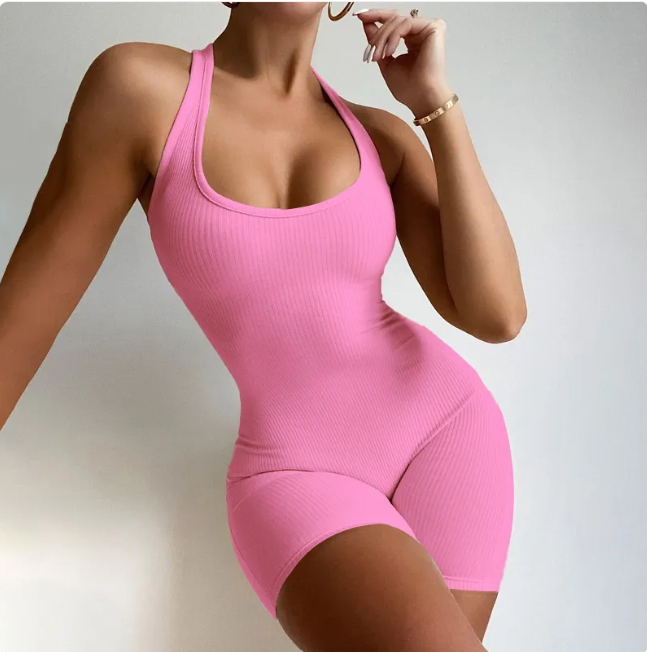 FLEX Backless Yoga Jumpsuit