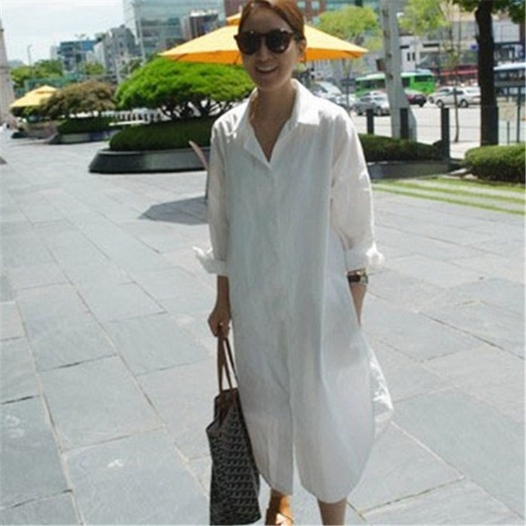 Plus Size Women's Long Shirt